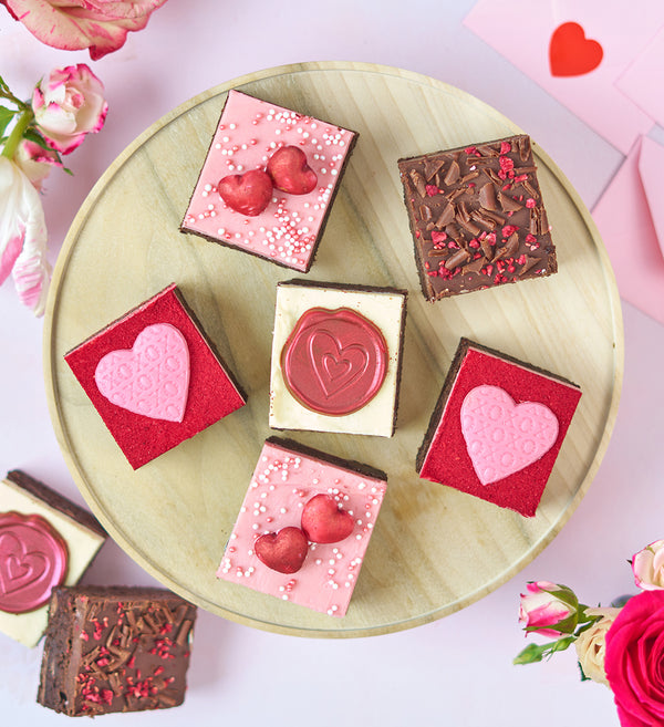 Valentines Brownie 8 Box