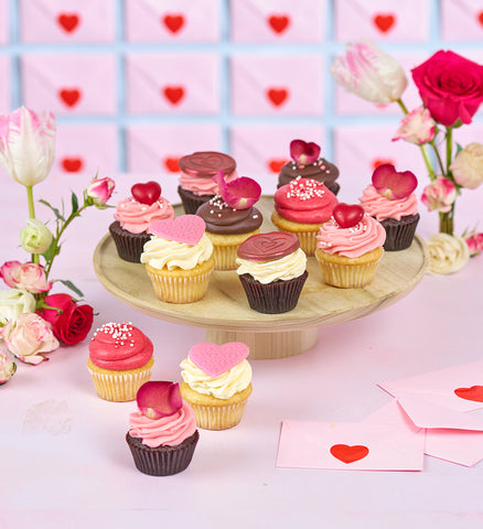 Valentines Mini Cupcake Box