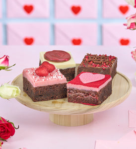 Valentines Brownie 4 Box