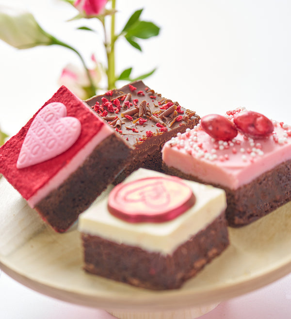 Valentines Brownie 4 Box