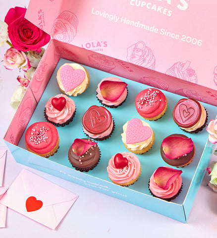 Valentines Mini Cupcake Box