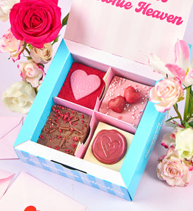 Valentines Brownie 4 Box - 2nd image