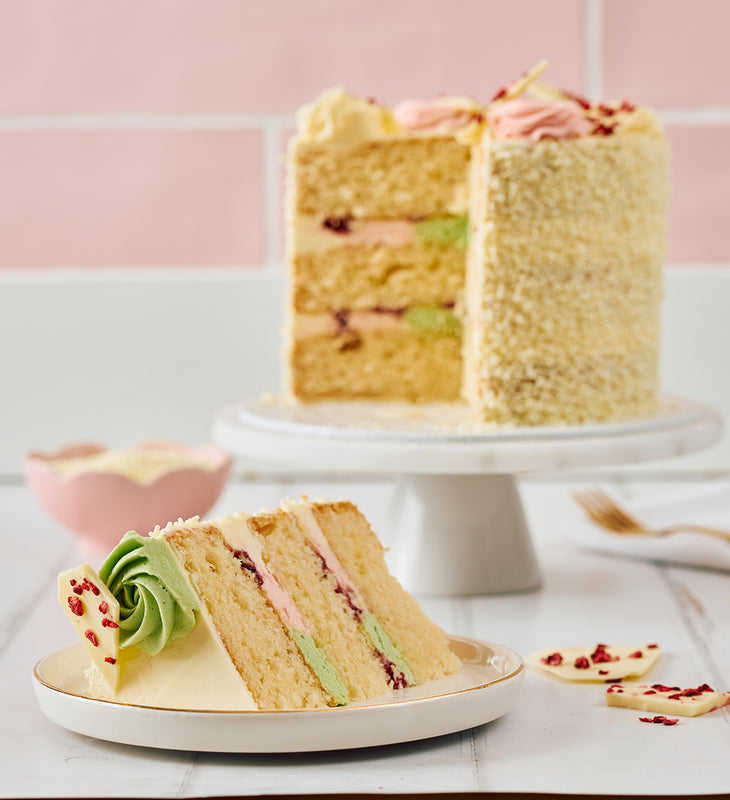Vanilla Pastel Nationwide Cake - 2nd image