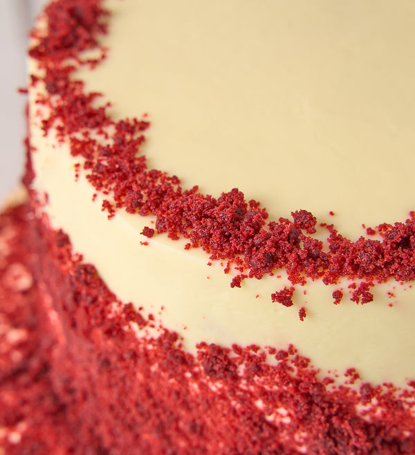 Two Tier Red Velvet Cake