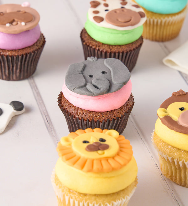 Safari Cupcake Box