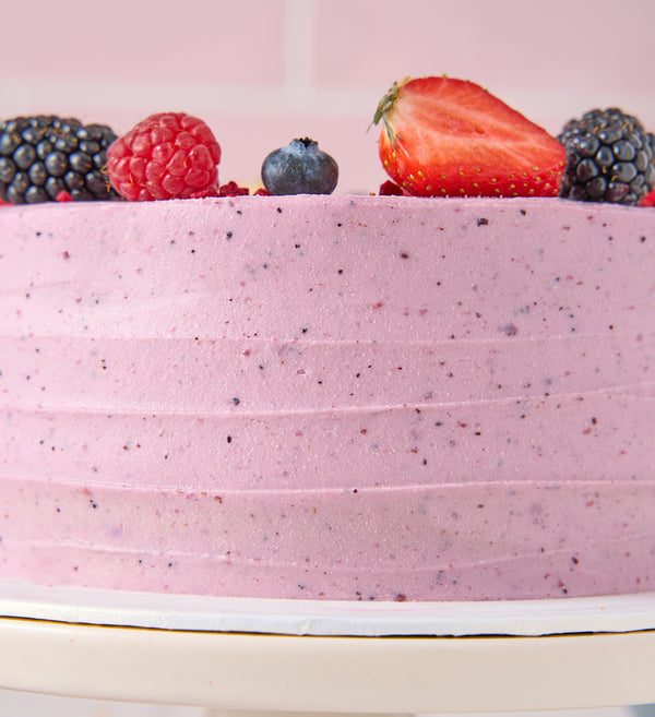 Gluten Free Fresh Berry Cake