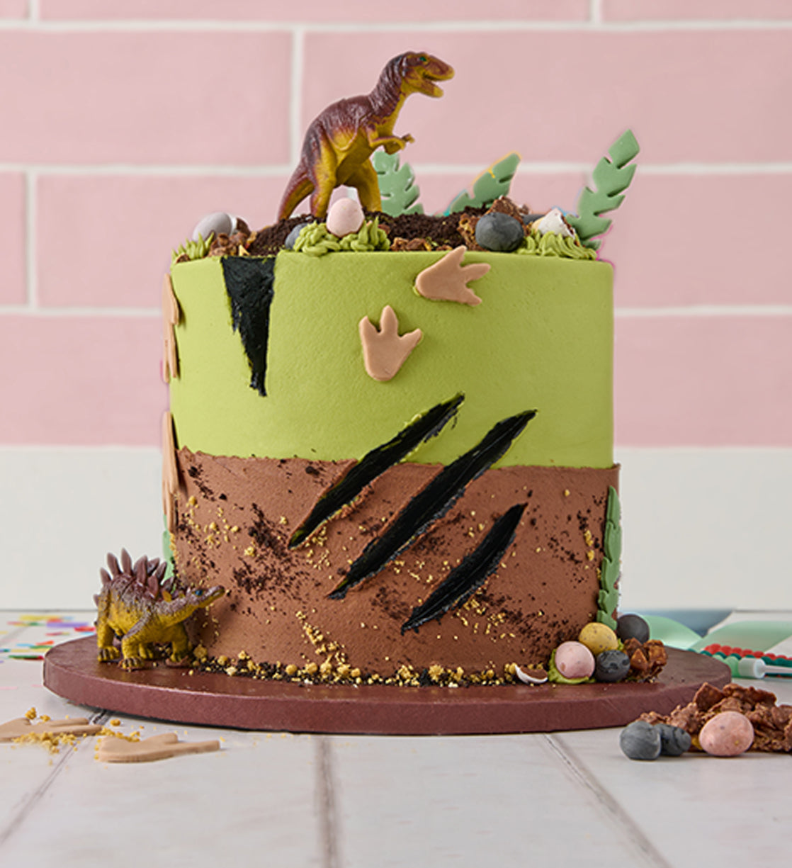 Dinosaur Tall Cake