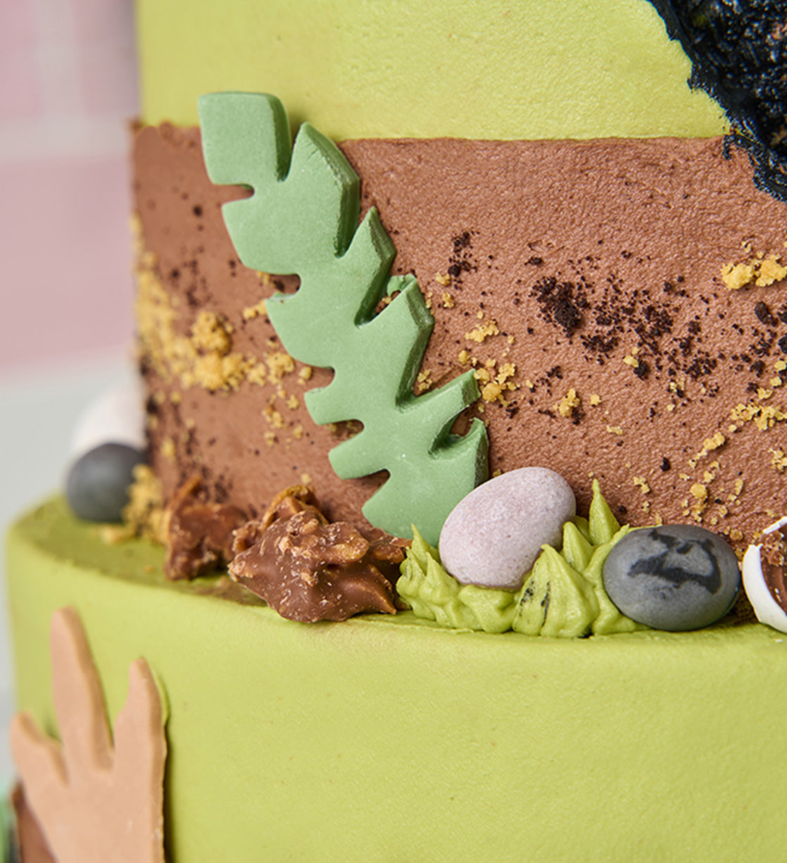 Dinosaur Two Tier Cake