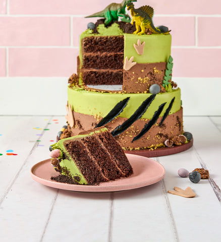 Dinosaur Two Tier Cake