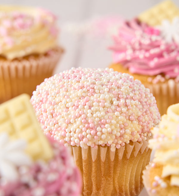 Pink Cupcake Box