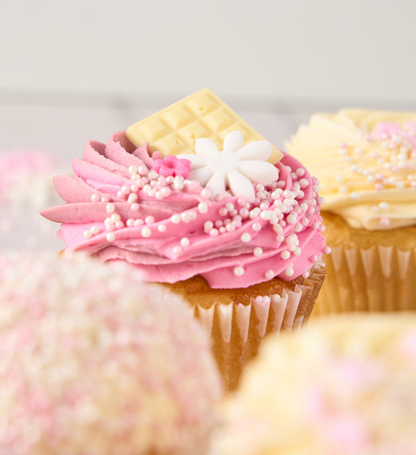 Pink Cupcake Box