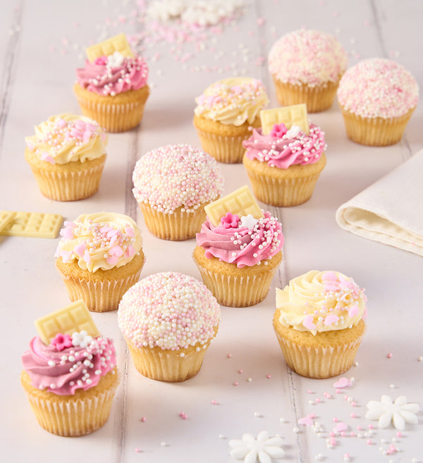 Pink Mini Cupcake Box