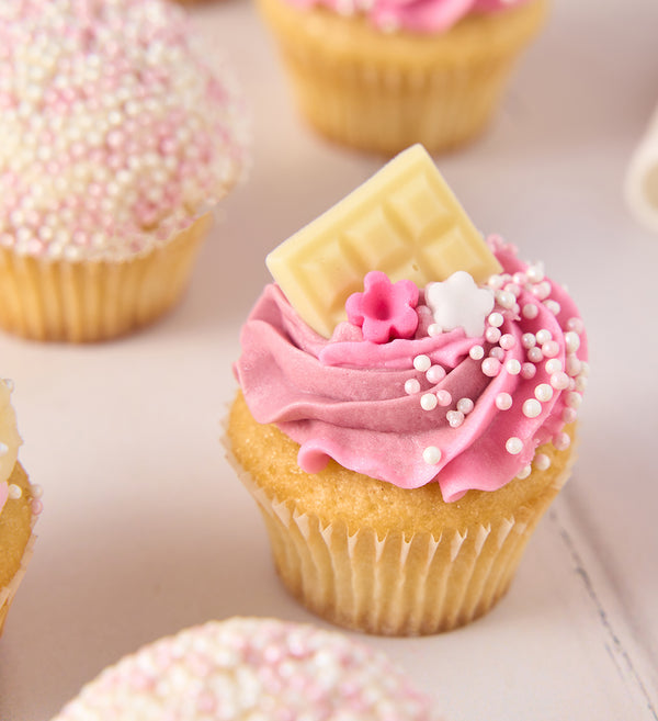 Pink Mini Cupcake Box