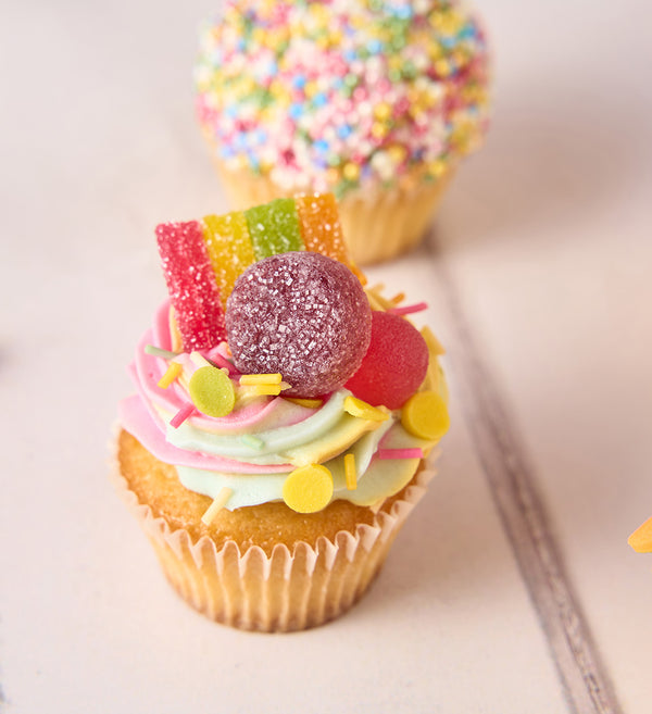 Rainbow Mini Cupcake Box