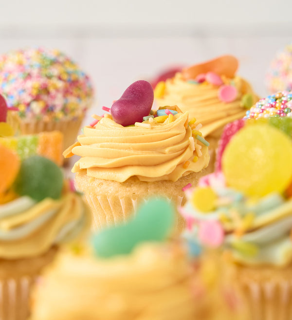 Rainbow Mini Cupcake Box