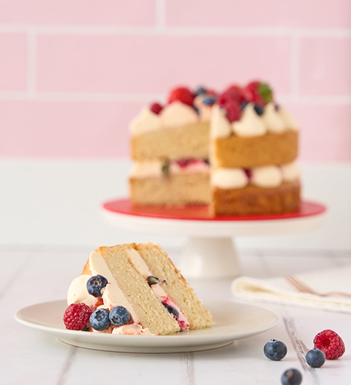 Vegan Victoria Sponge Cake