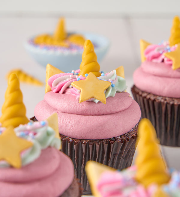 Unicorn Cupcake Box