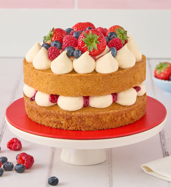 Vegan Victoria Sponge Cake