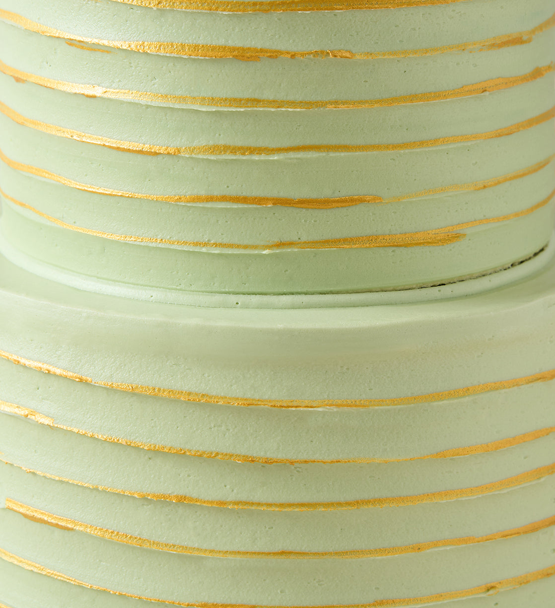 Ruffle Macaron Sage Cake