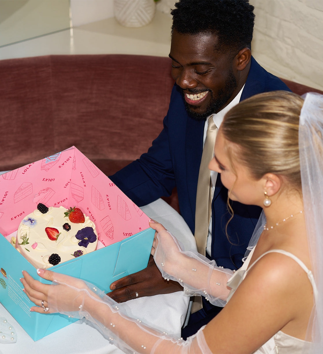 Fruity and Floral Cake