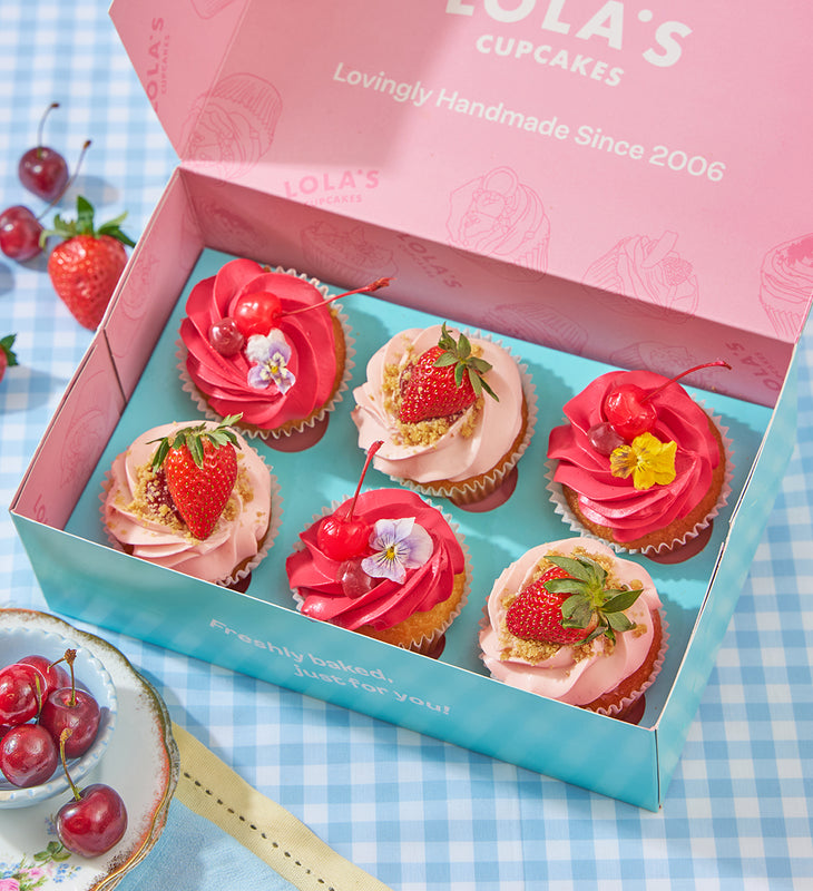 Very Berry Summer Cupcake Box - 2nd image