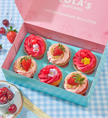 Very Berry Summer Cupcake Box