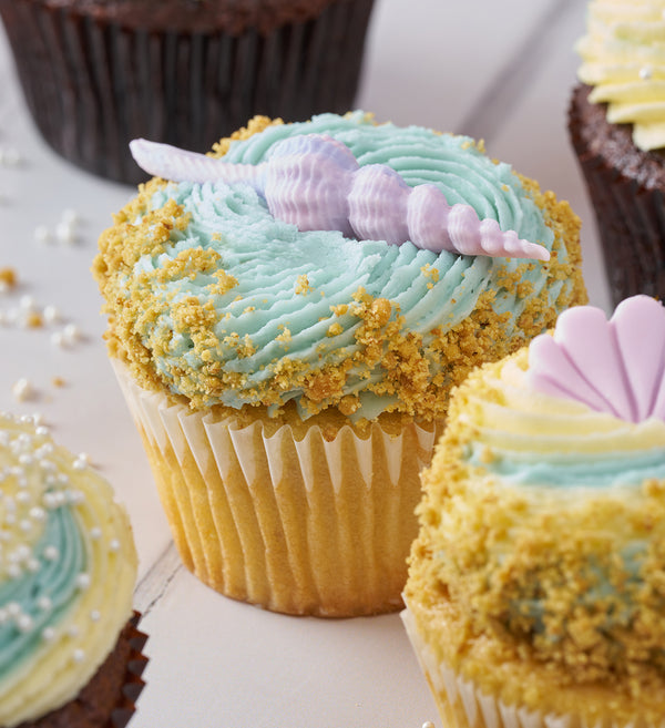 Mermaid Cupcake Box