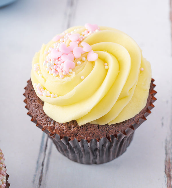 Pink Cupcake Box