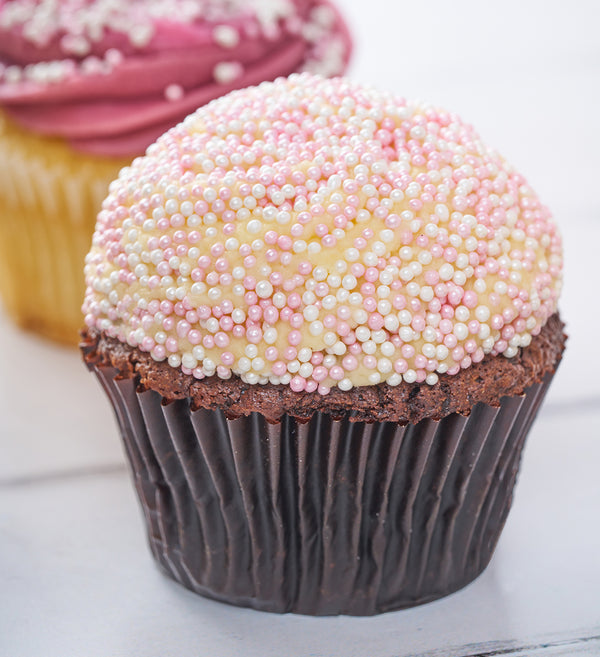 Pink Cupcake Box