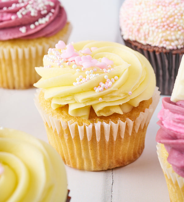 Pink Cupcake Box