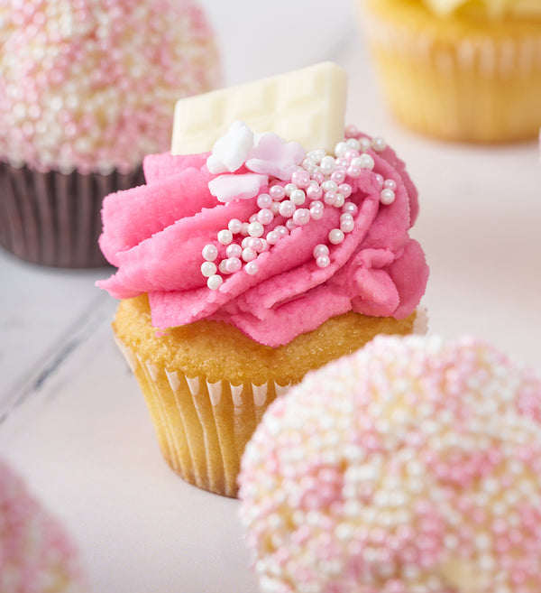 Pink Mini Cupcake Box