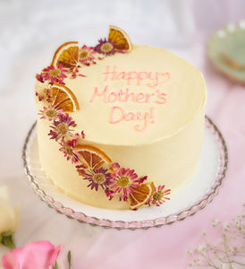 Mothers Day Floral Layer Cake