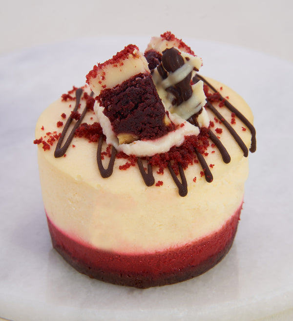 Red Velvet Mini Cheesecake Box