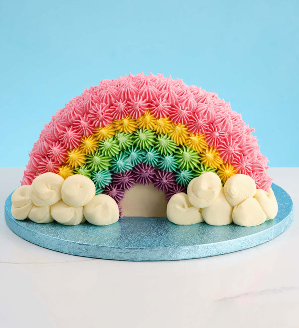 Old Over The Rainbow Cake