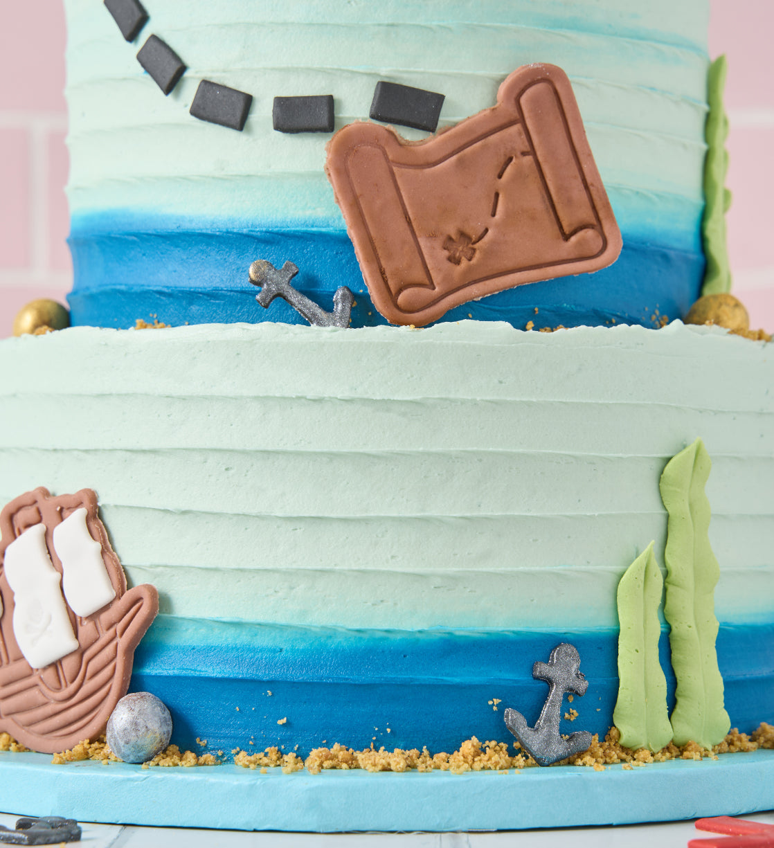 Pirate Two Tier Cake