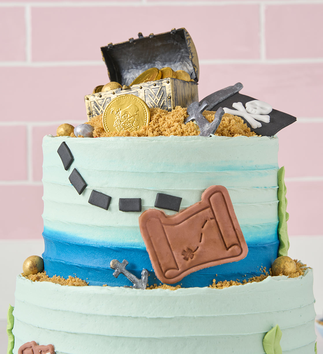 Pirate Two Tier Cake