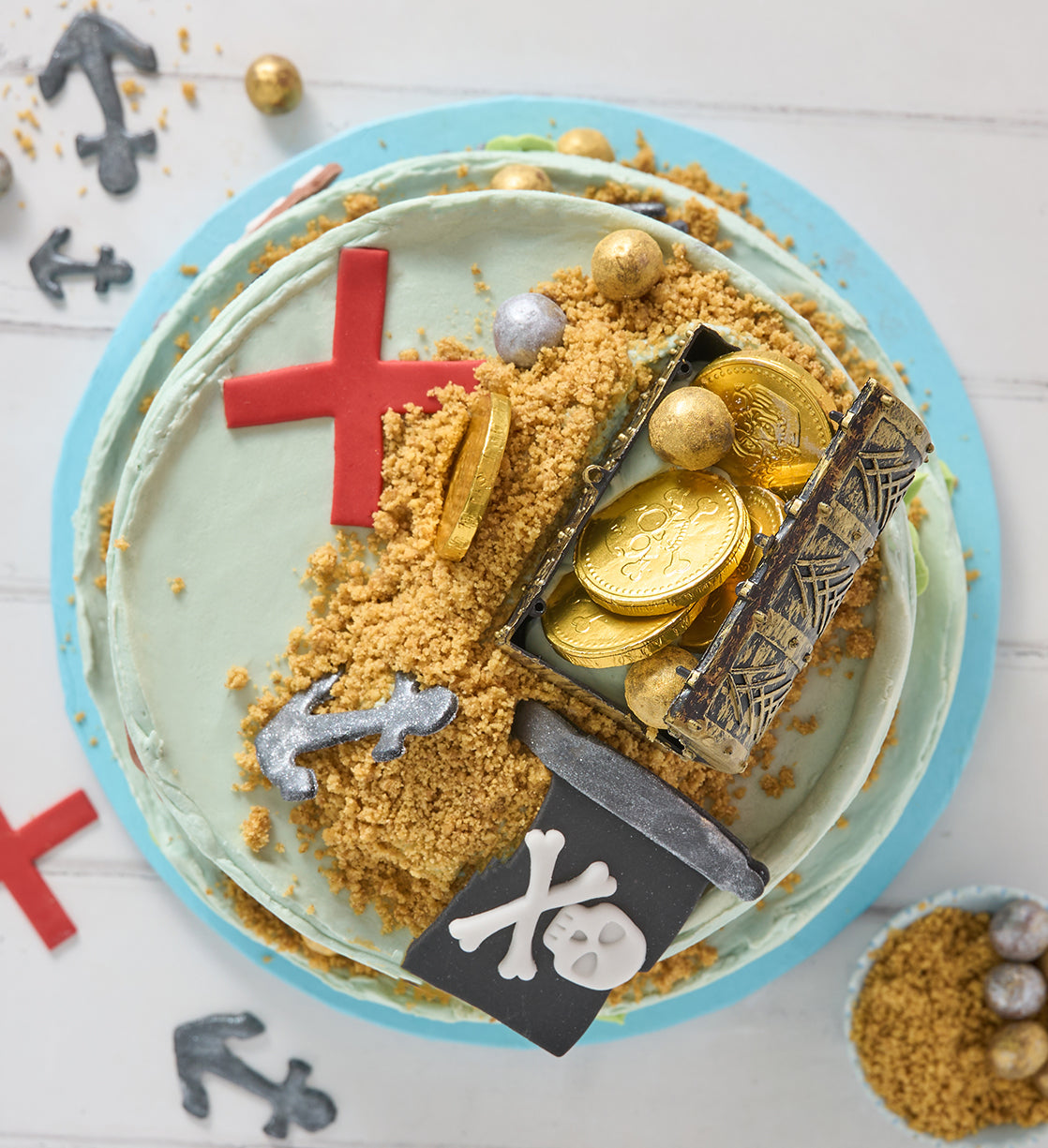 Pirate Two Tier Cake