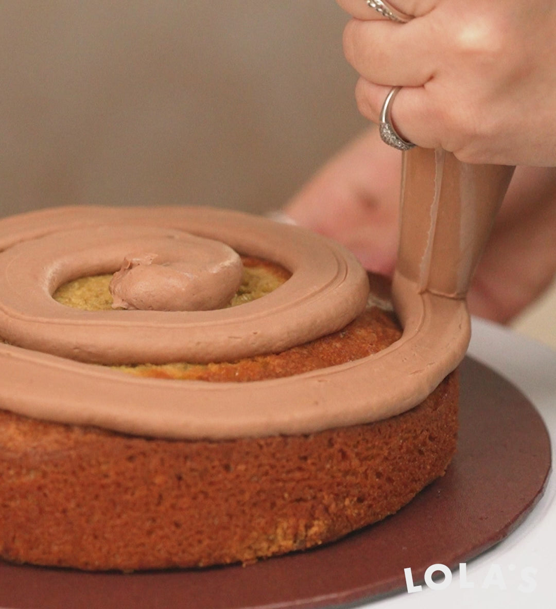 Chocolate Pistachio Kunafa Cake