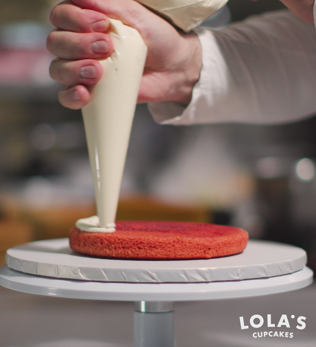 Rainbow Vanilla Tall Cake