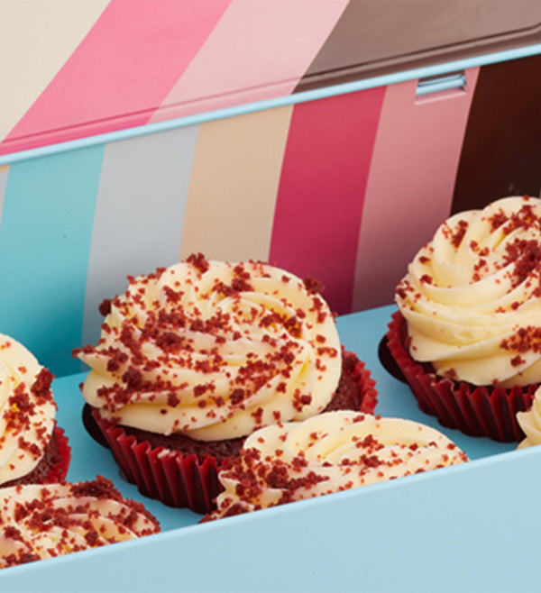 Red Velvet Cupcake Gift Tin