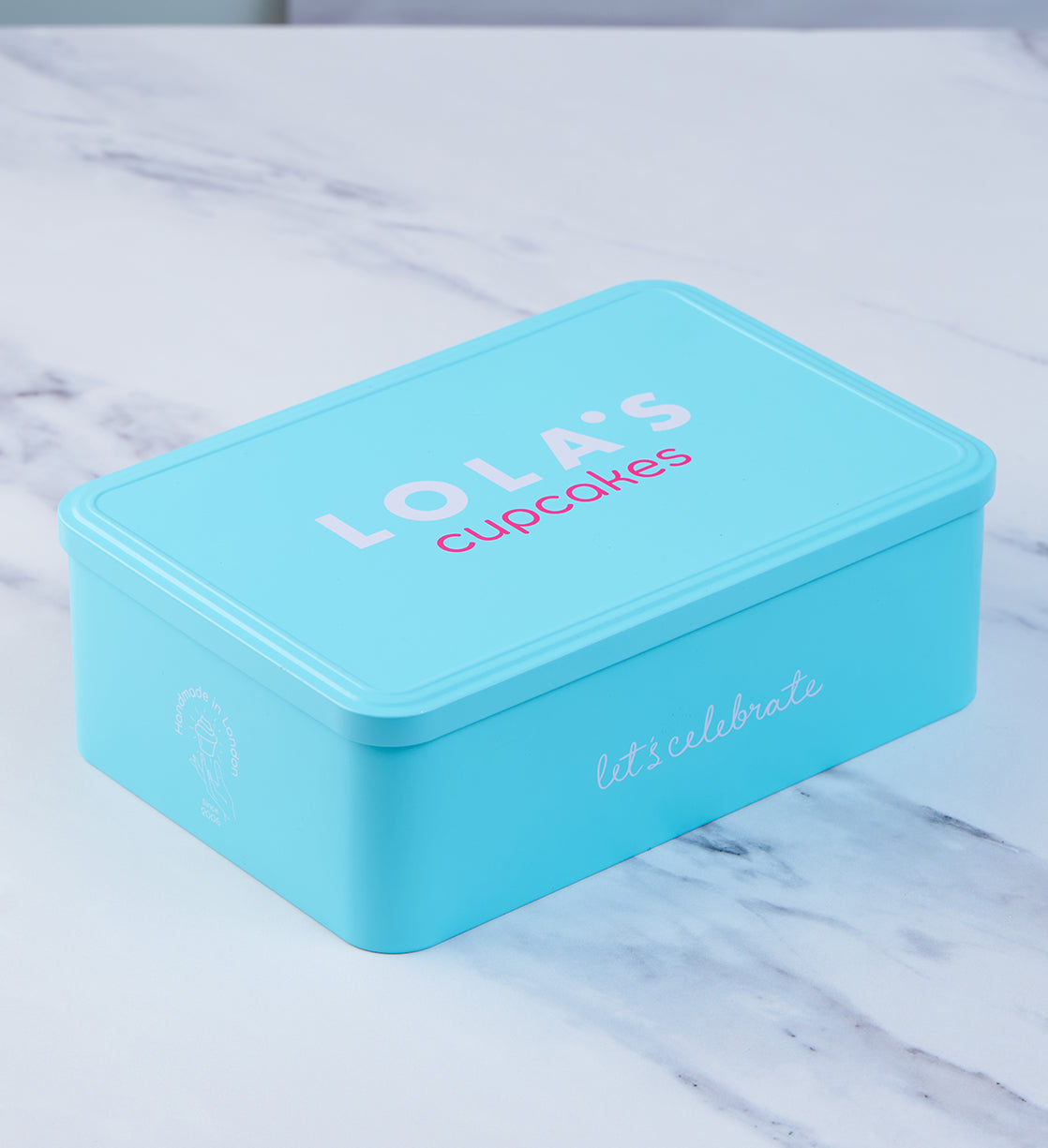 Empty Cupcake Gift Tin