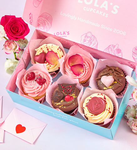 Valentines Cupcake Box
