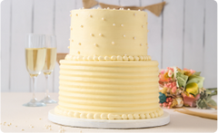 Two Tier Wedding Cakes