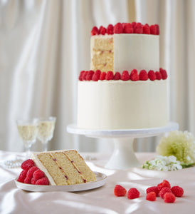 Raspberry Royale Two Tier Cake - 2nd image