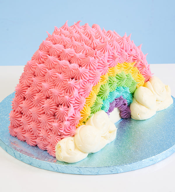Old Over The Rainbow Cake